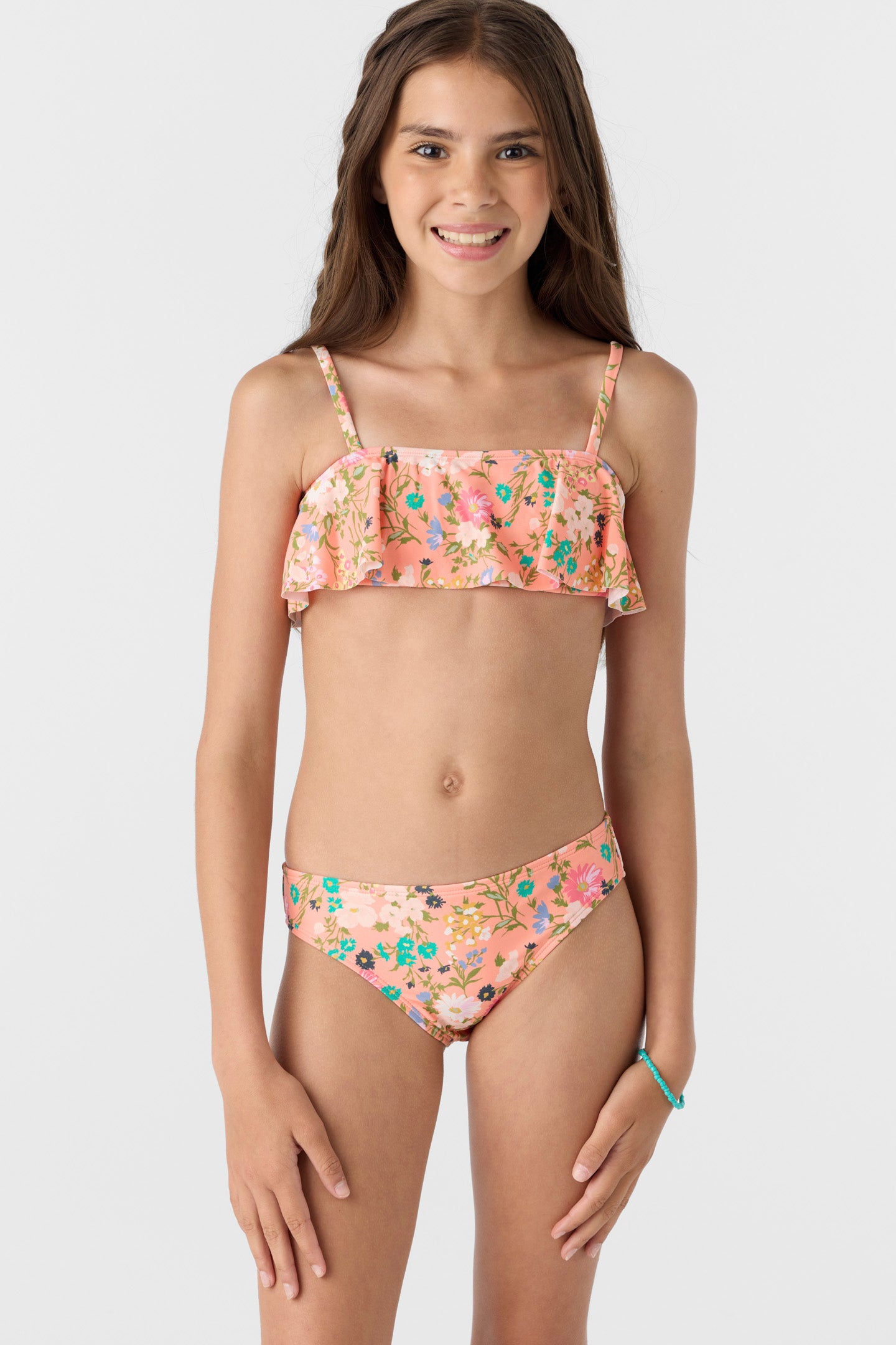 Girl’s Kelly Floral Ruffle Bralette Set - O'Neill Clothing