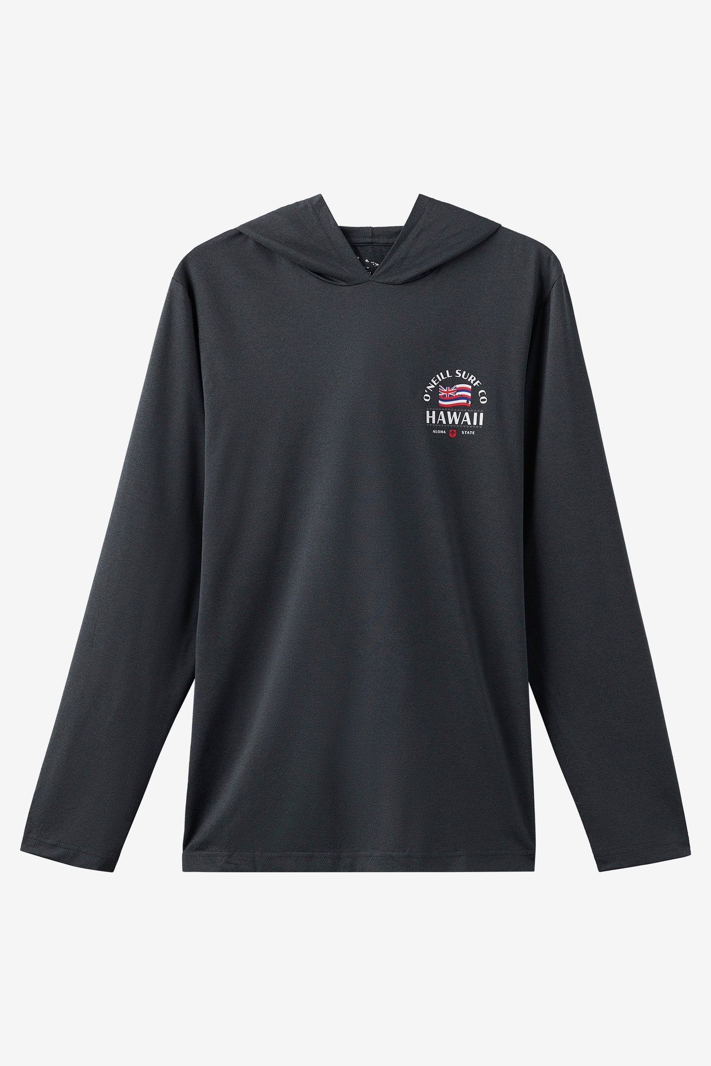 TRVLR UPF Hooded Hawaii Flag Long Sleeve Pullover - O'Neill Clothing
