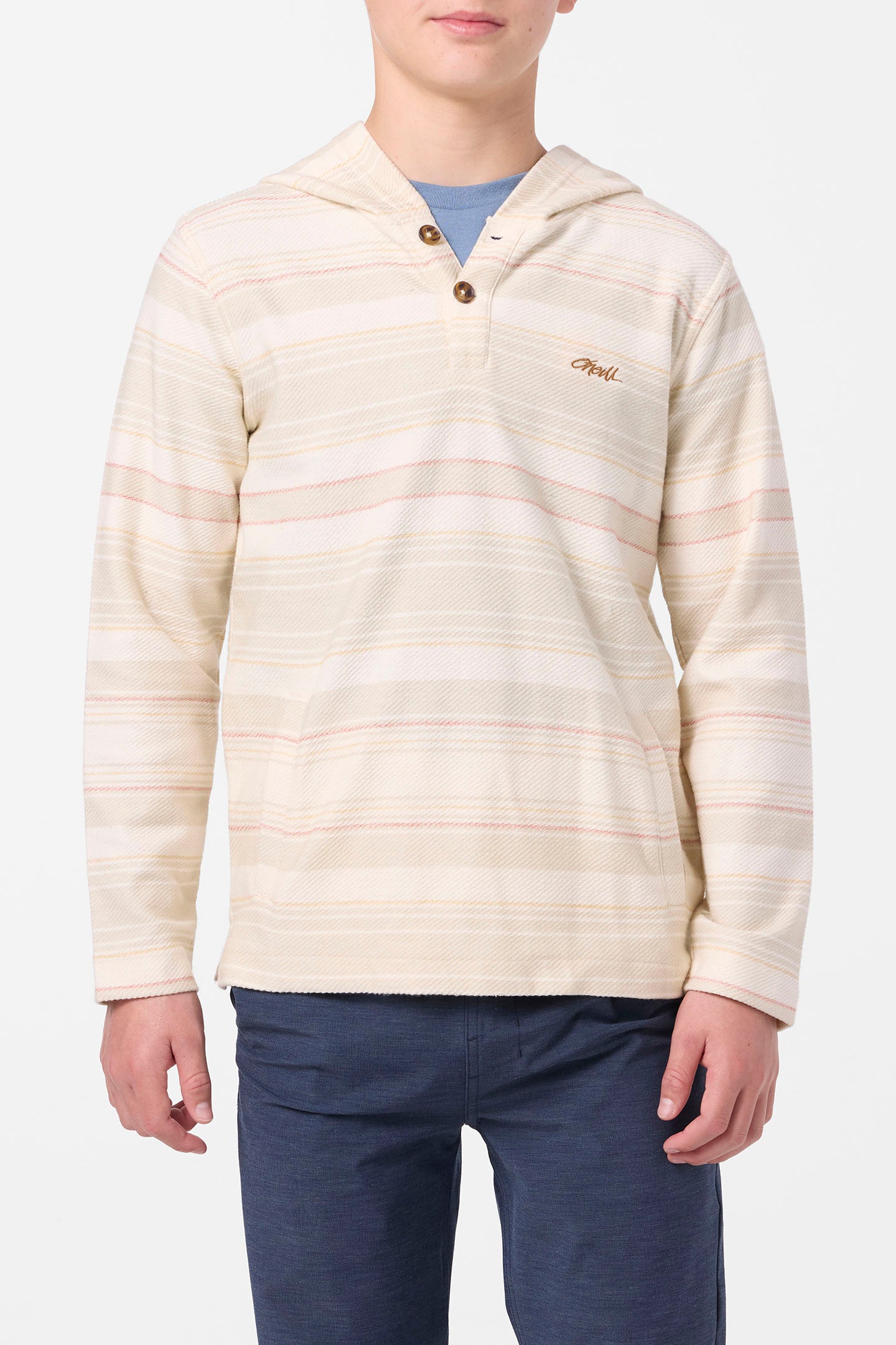 Boy’s Bavaro Stripe Poncho Pullover Fleece - O'Neill Clothing