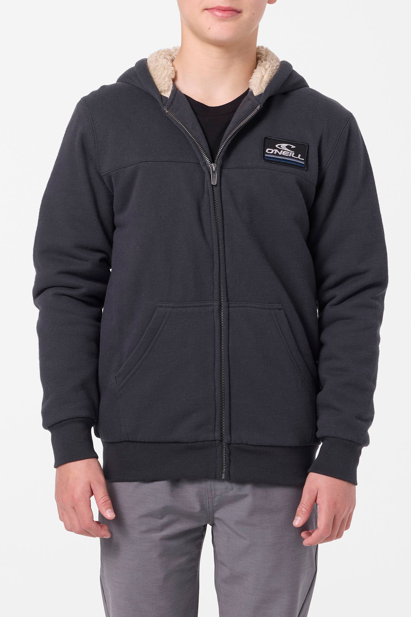 Boy’s Fifty Two High Pile Zip Fleece - O'Neill Clothing