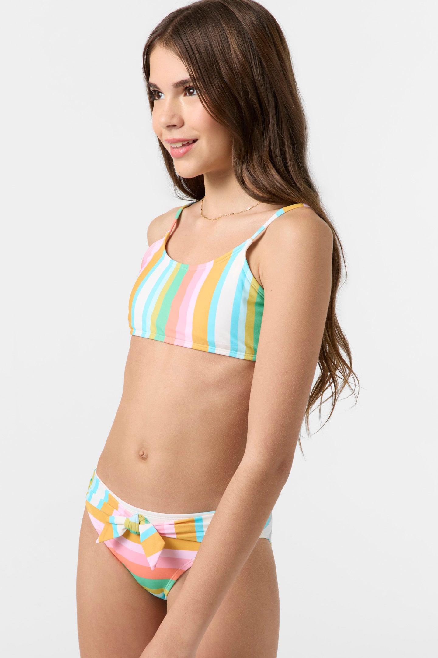 Girl’s Low Tide Tie Back Bralette Top Set - O'Neill Clothing