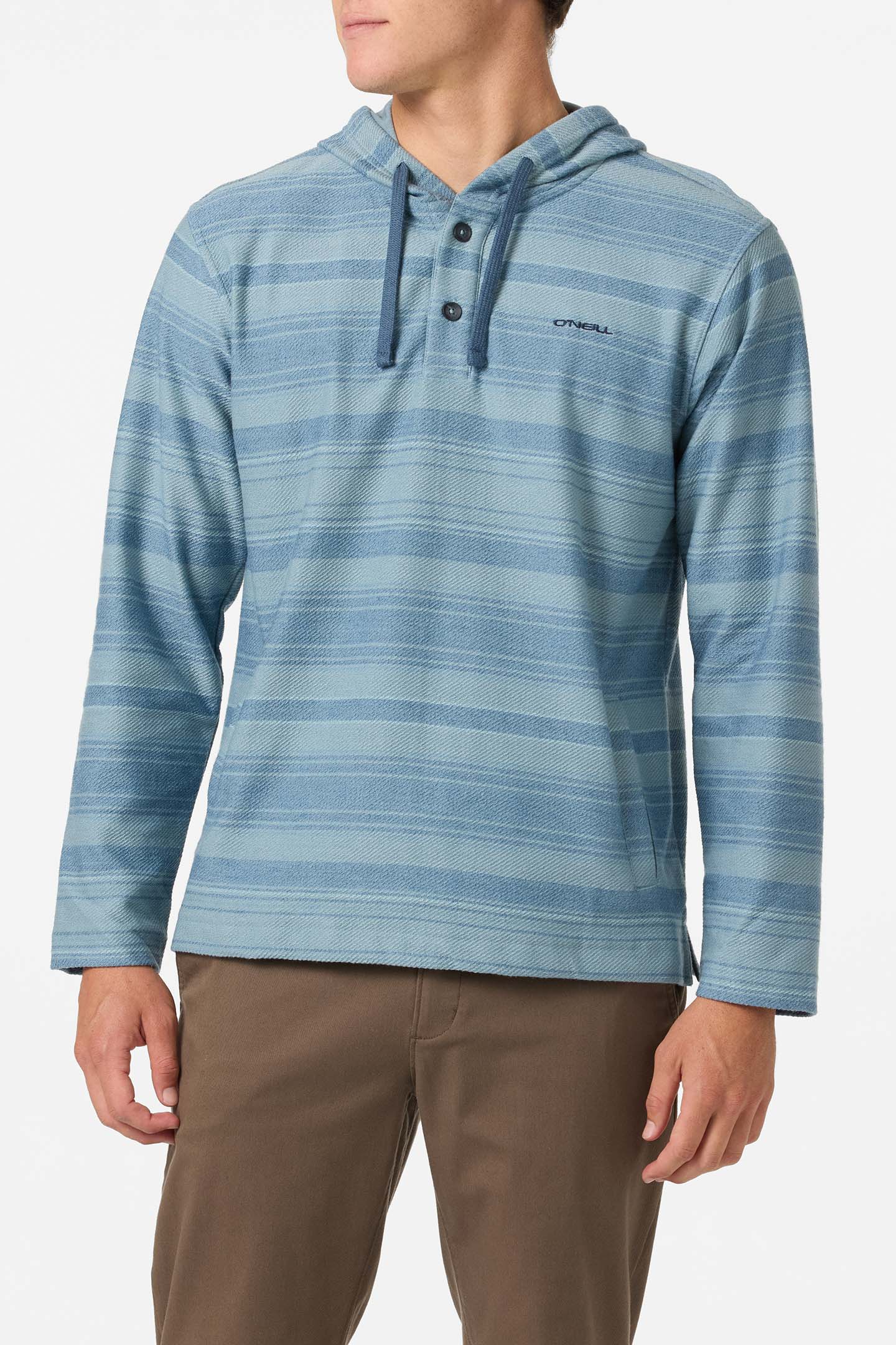 Bavaro Stripe Poncho Pullover Fleece - O'Neill Clothing