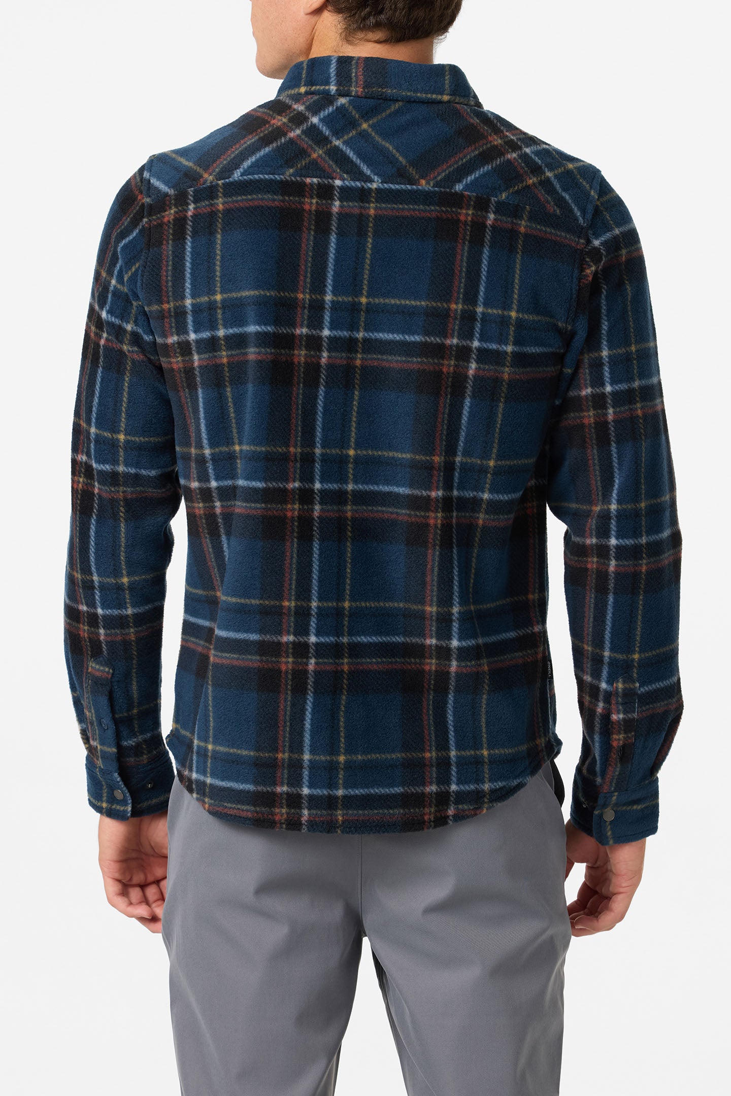 Glacier Plaid Superfleece Standard Fit Long Sleeve Shirt - O'Neill Clothing