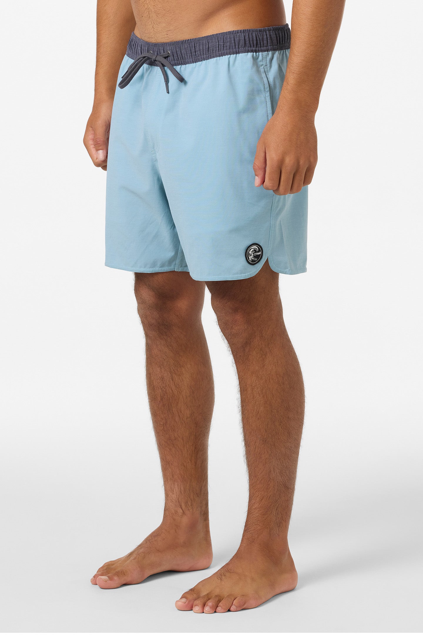 O’Riginals Solid Scallop Elastic Waist 16 Swim Trunks - O'Neill Clothing