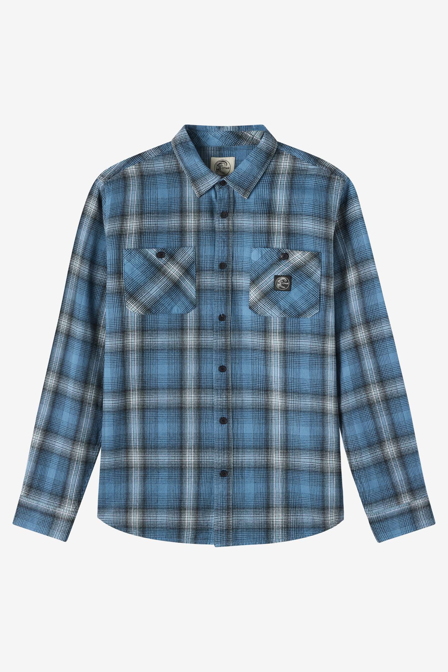 O’Riginals Clashed Flannel Standard Fit Long Sleeve Shirt - O'Neill Clothing