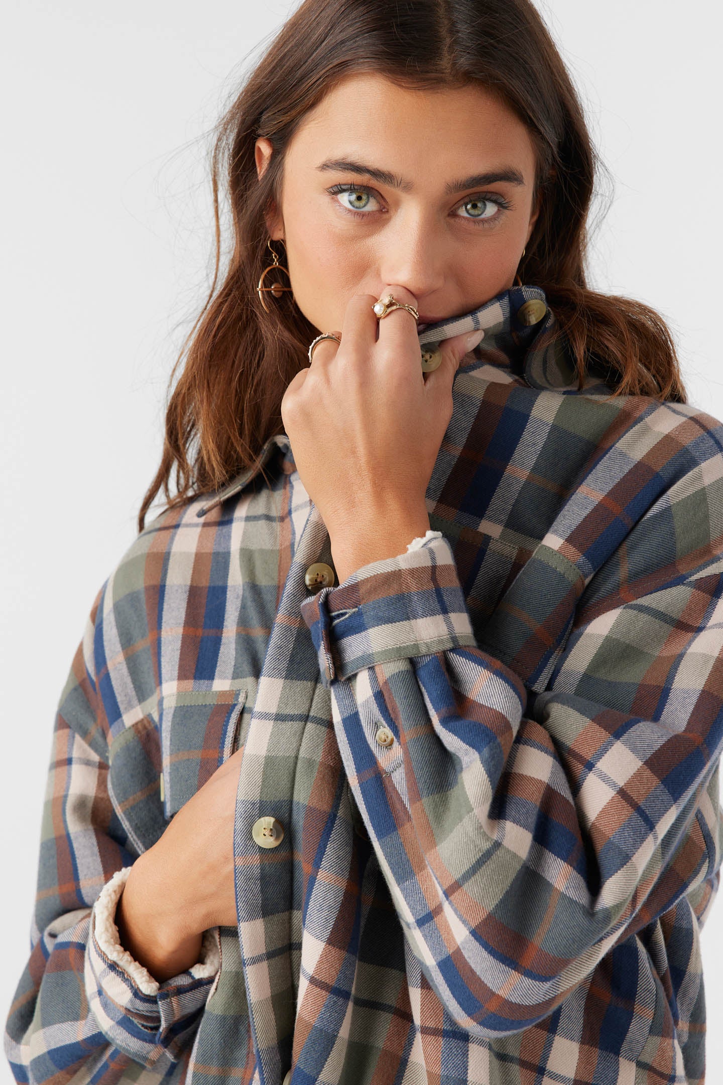 Chance High Pile Lined Flannel Jacket - O'Neill Clothing