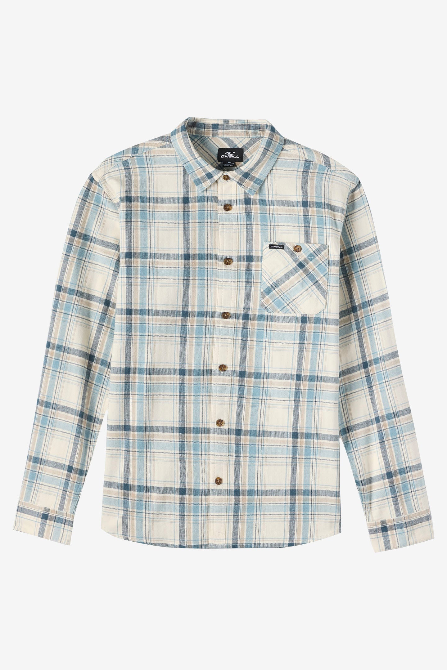 Boy’s Redmond Plaid Flannel Long Sleeve Shirt - O'Neill Clothing
