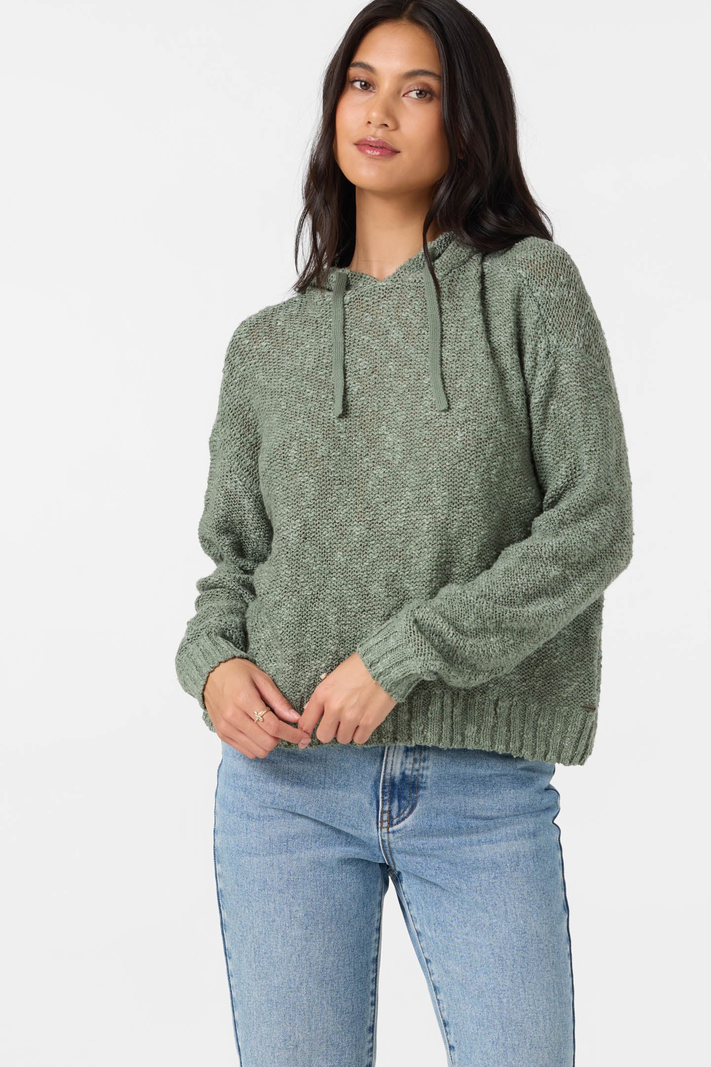 Jayne Solid Long Sleeve Sweater - O'Neill Clothing
