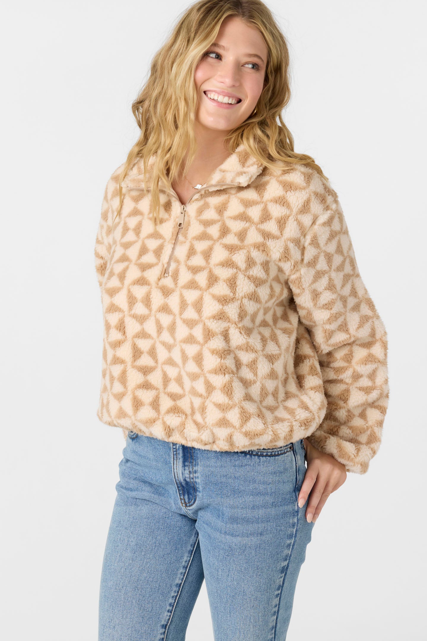 Kacey High Pile Fleece Pullover - O'Neill Clothing