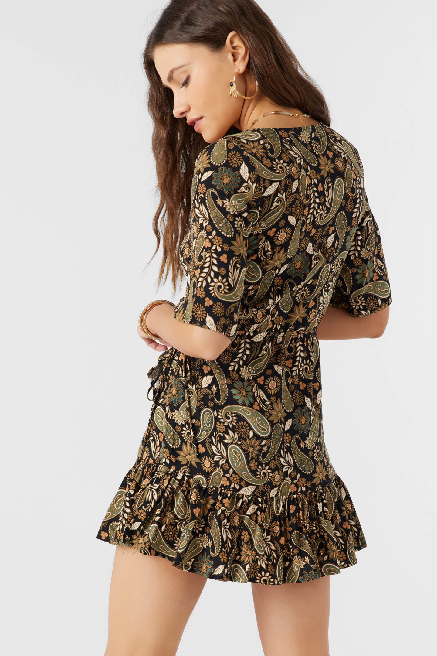 Jorgie Wrap Dress - O'Neill Clothing