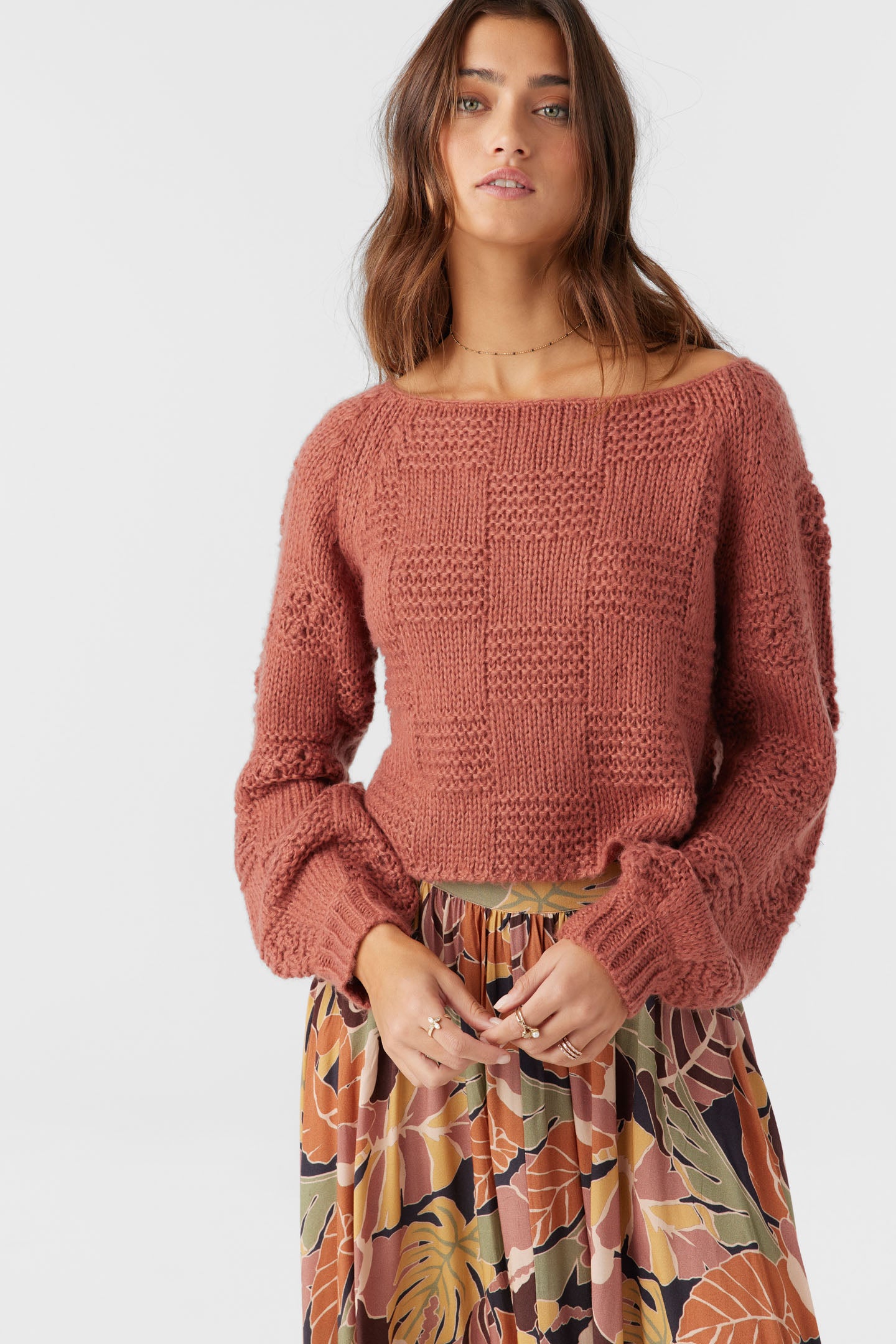 Sacha Long Sleeve Sweater - O'Neill Clothing