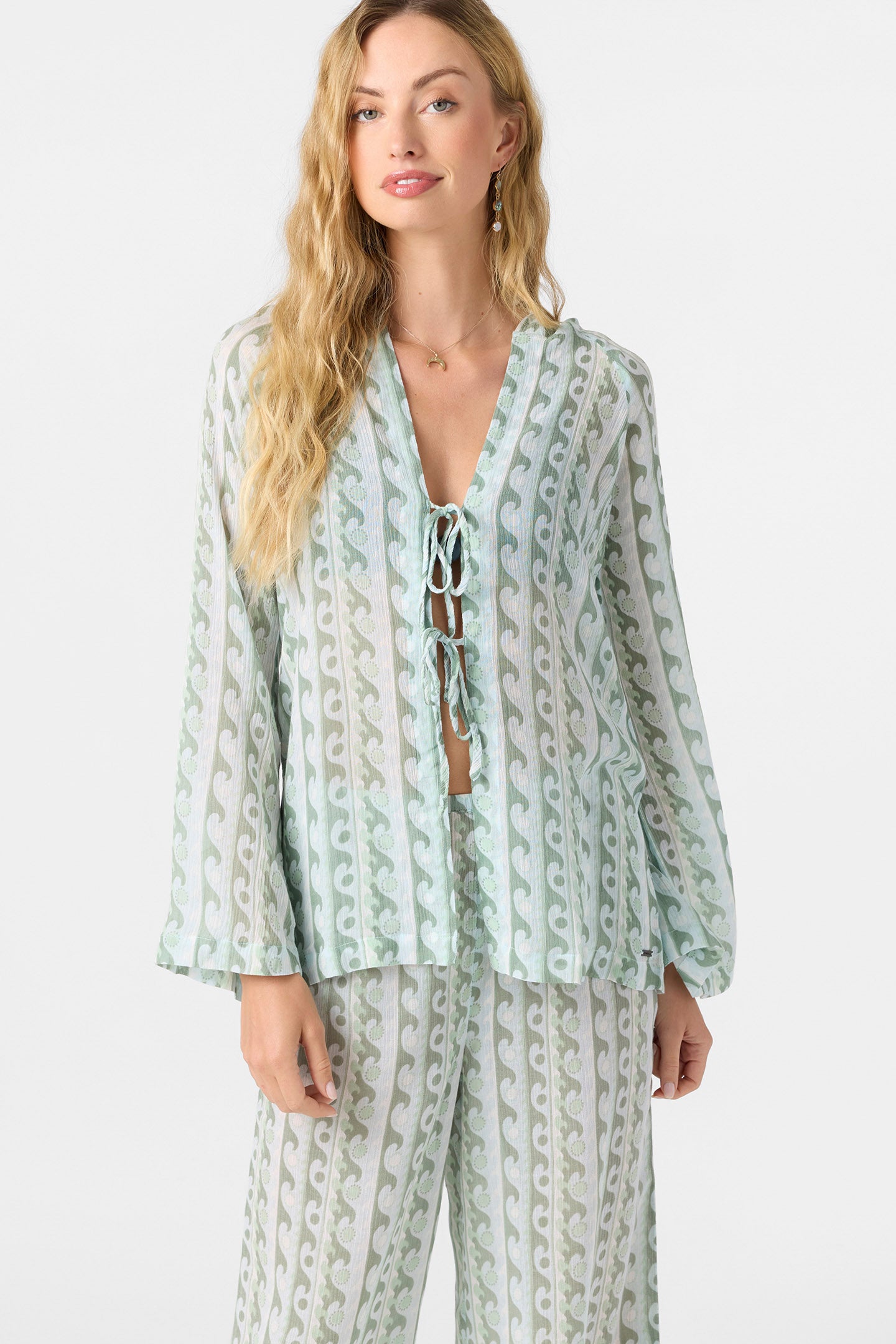 Regina Hoodie Printed Top - O'Neill Clothing