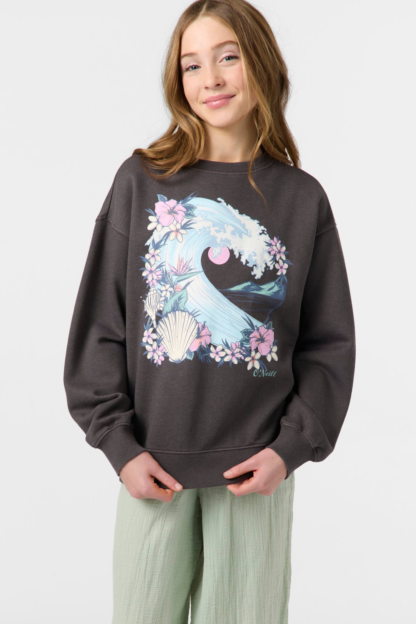 Girl’s Skylar Crew Neck Fleece - O'Neill Clothing