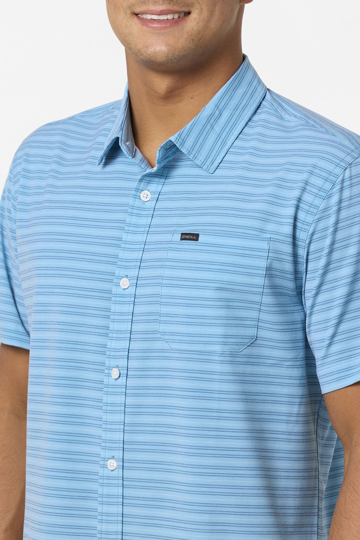 TRVLR UPF Traverse Stripe Standard Fit Shirt - O'Neill Clothing