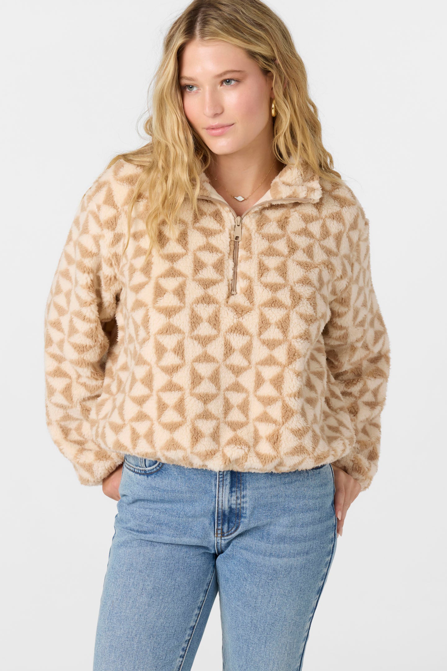 Kacey High Pile Fleece Pullover - O'Neill Clothing