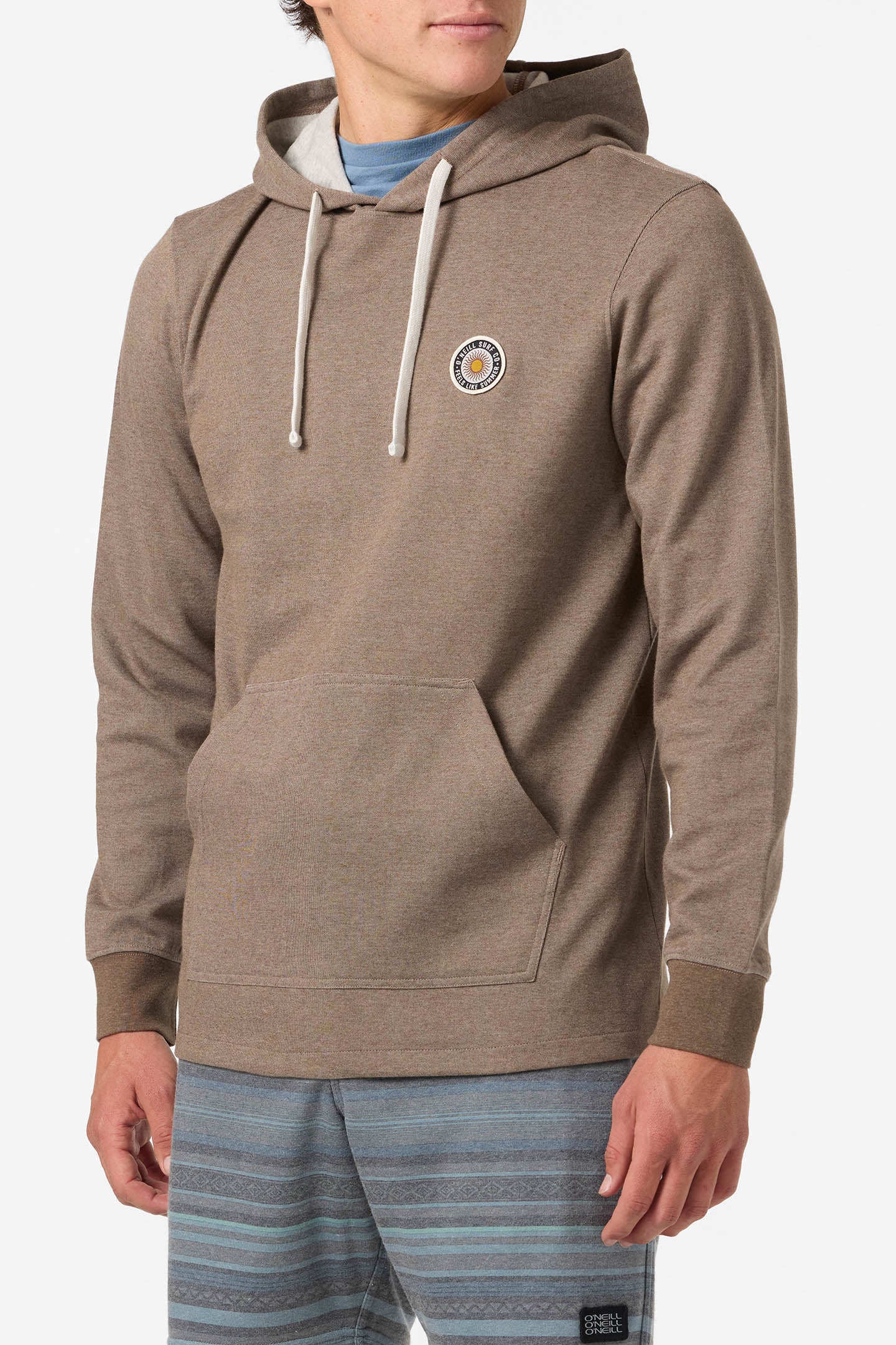Cantina Hooded Textured Knit Long Sleeve Pullover - O'Neill Clothing