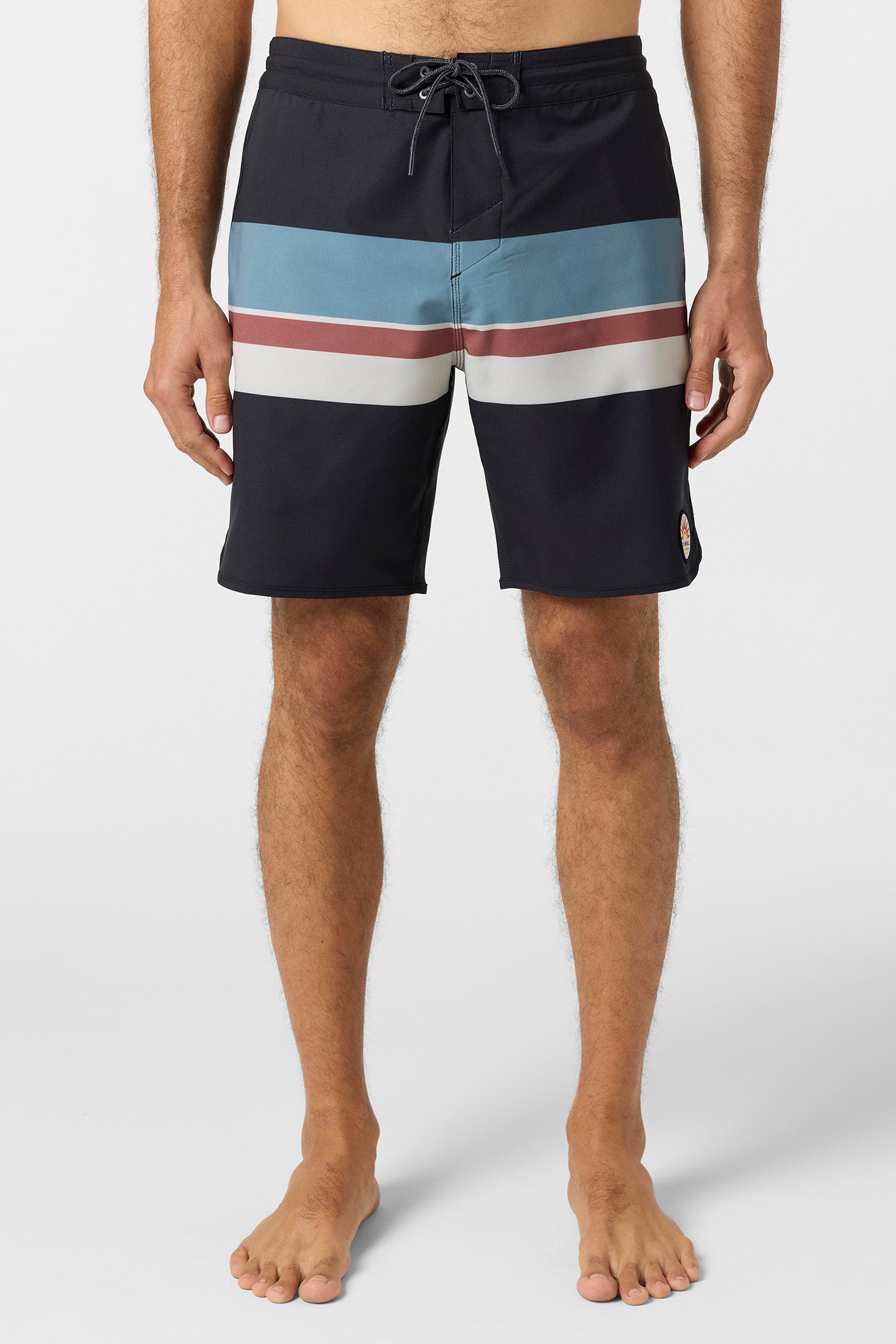 Cruzer Stripe Scallop 18 Boardshorts - O'Neill Clothing