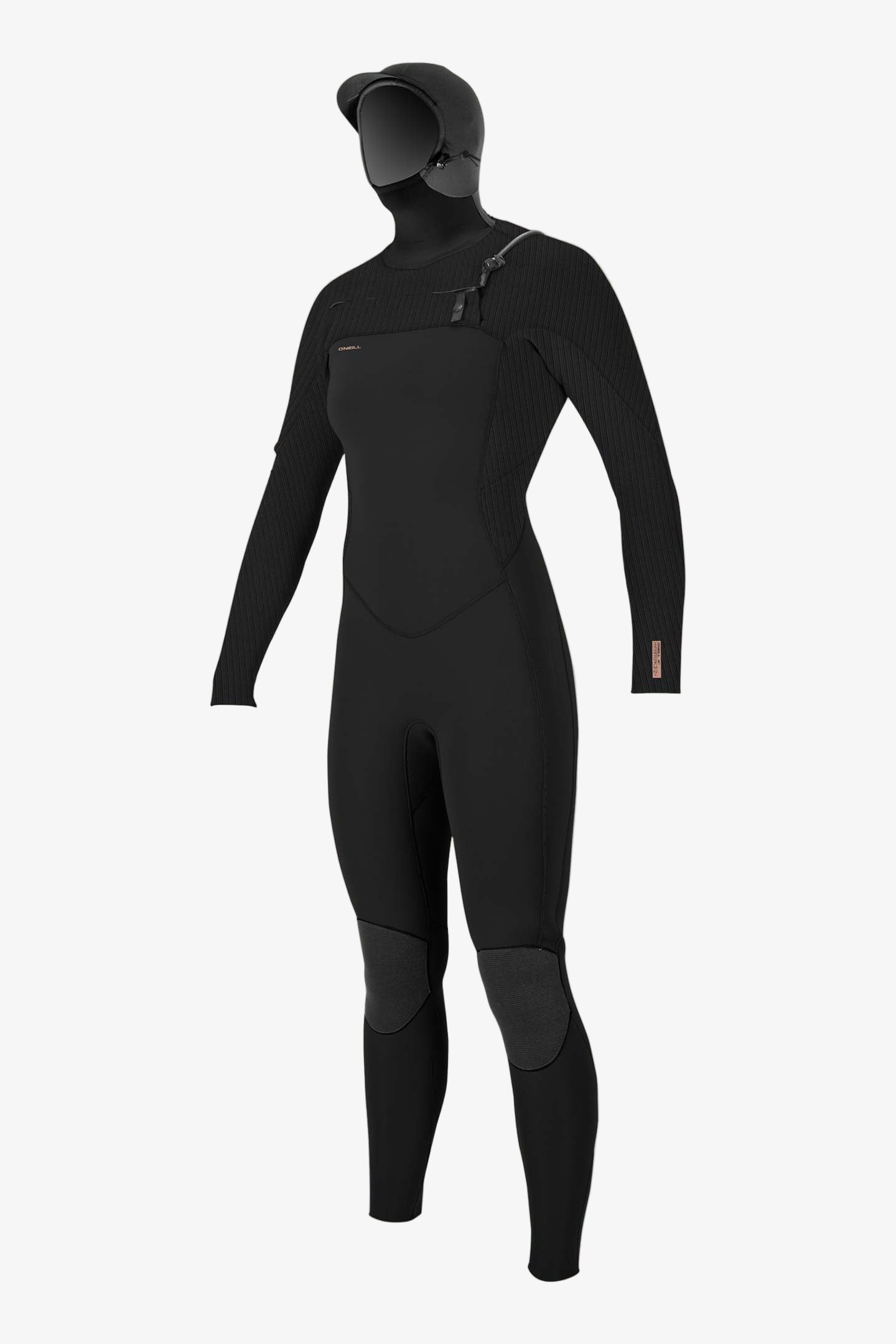 Women’s Hyperfreak 5/4mm+ Chest Zip Full Wetsuit W/ Hood - O'Neill Clothing